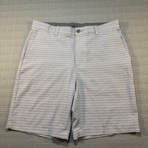 Ben Hogan Gray Striped Shorts Men's Size 34